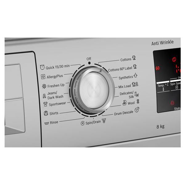 Buy BOSCH 8 KG WAJ2846SIN FULLY AUTOMATIC FRONT LOADING WASHING MACHINE – Washing Machine | Vasanthandco